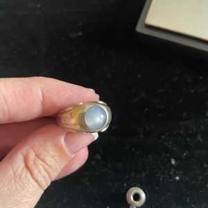 14k gold star sapphire untreated